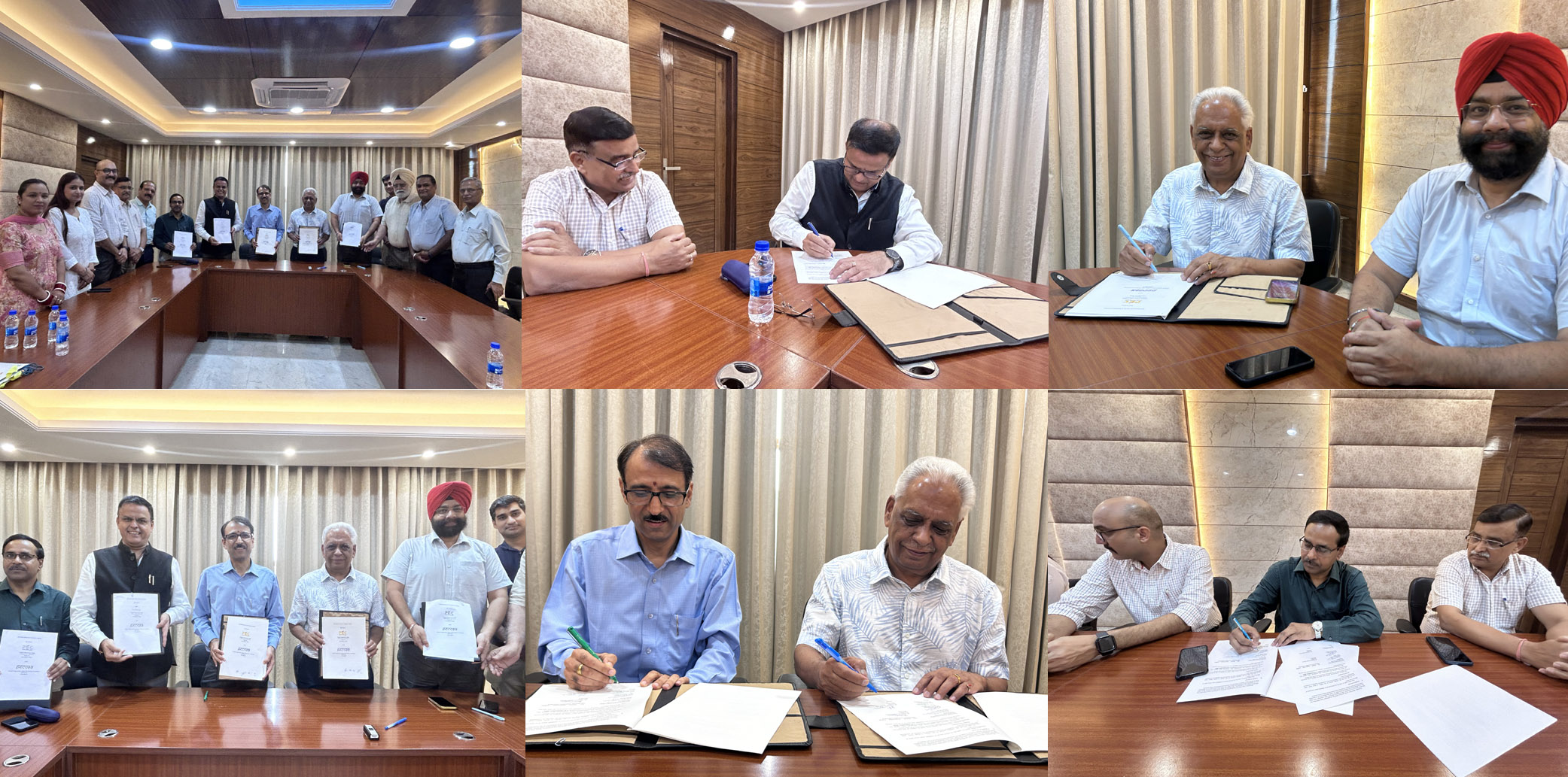 Punjab Engineering College Signs MoU with PECOSA for Collaborative Growth
